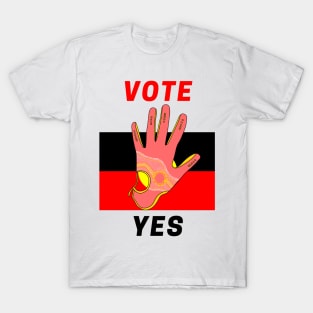 Vote Yes To The Voice Indigenous Voice To Parliament T-Shirt